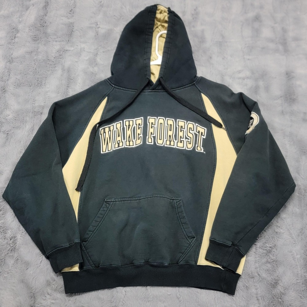 Wake Forest Demon Deacons Hoodie Mens Medium Green NCAA Football Colosseum